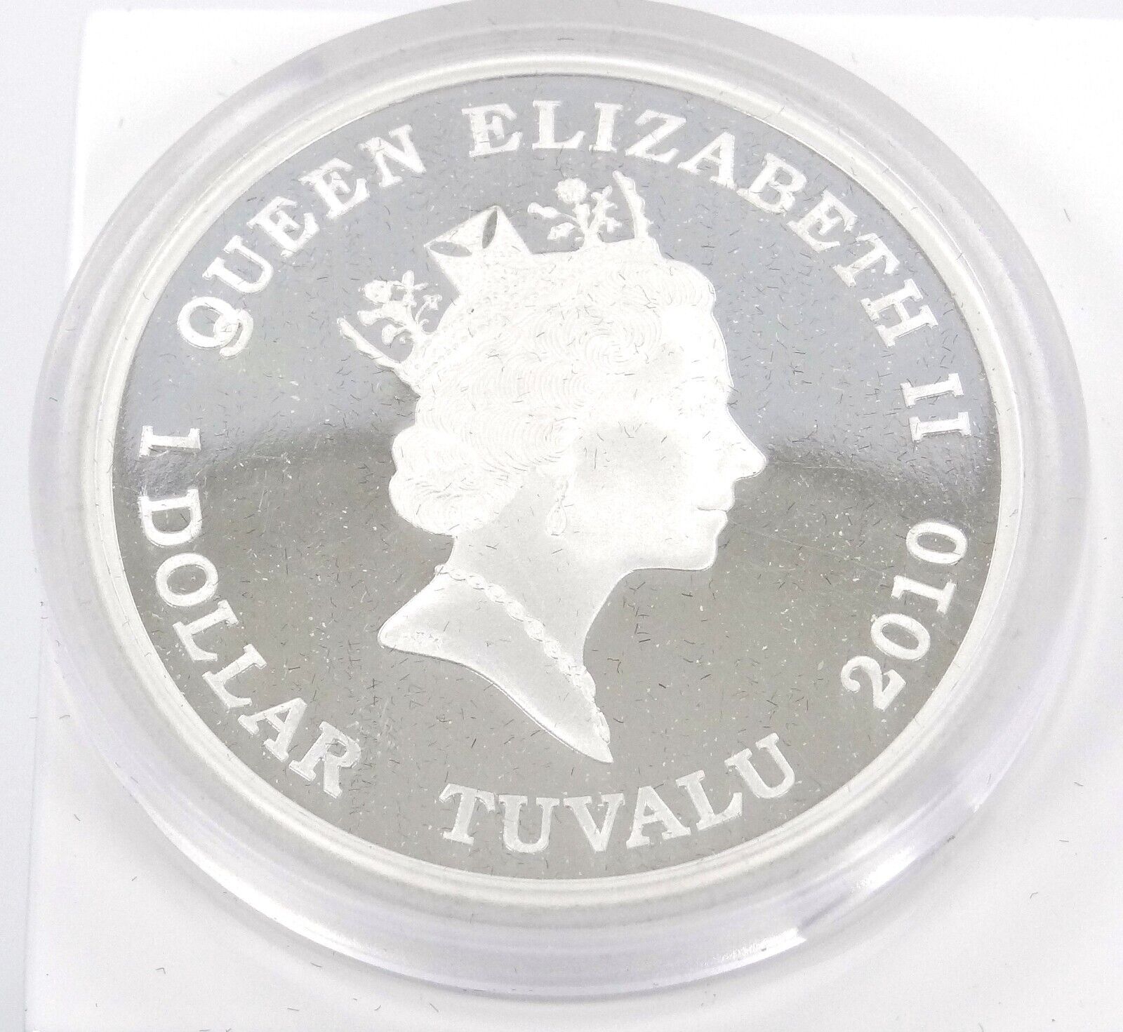 1 Oz Silver Coin 2010 $1 Tuvalu Aviator Sir Charles Kingsford Smith 1897-1935-classypw.com-3