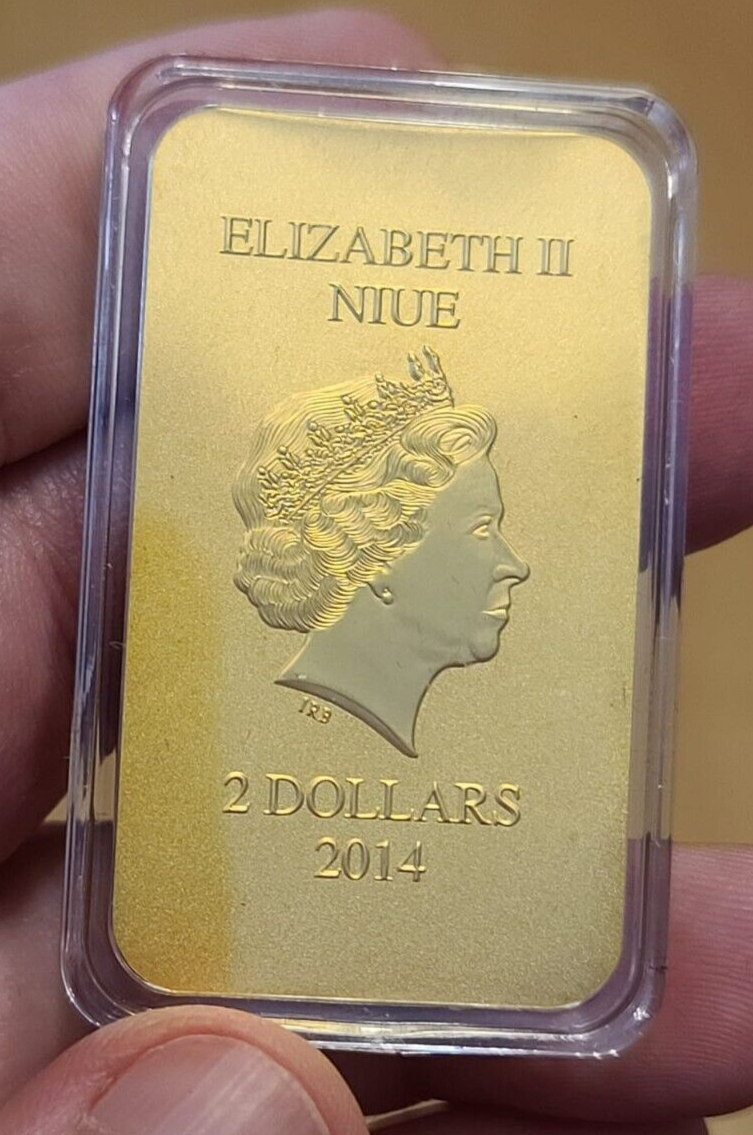 1 Oz Silver Coin 2014 $2 Orthodox Shrines - Feodorovskaya Mother