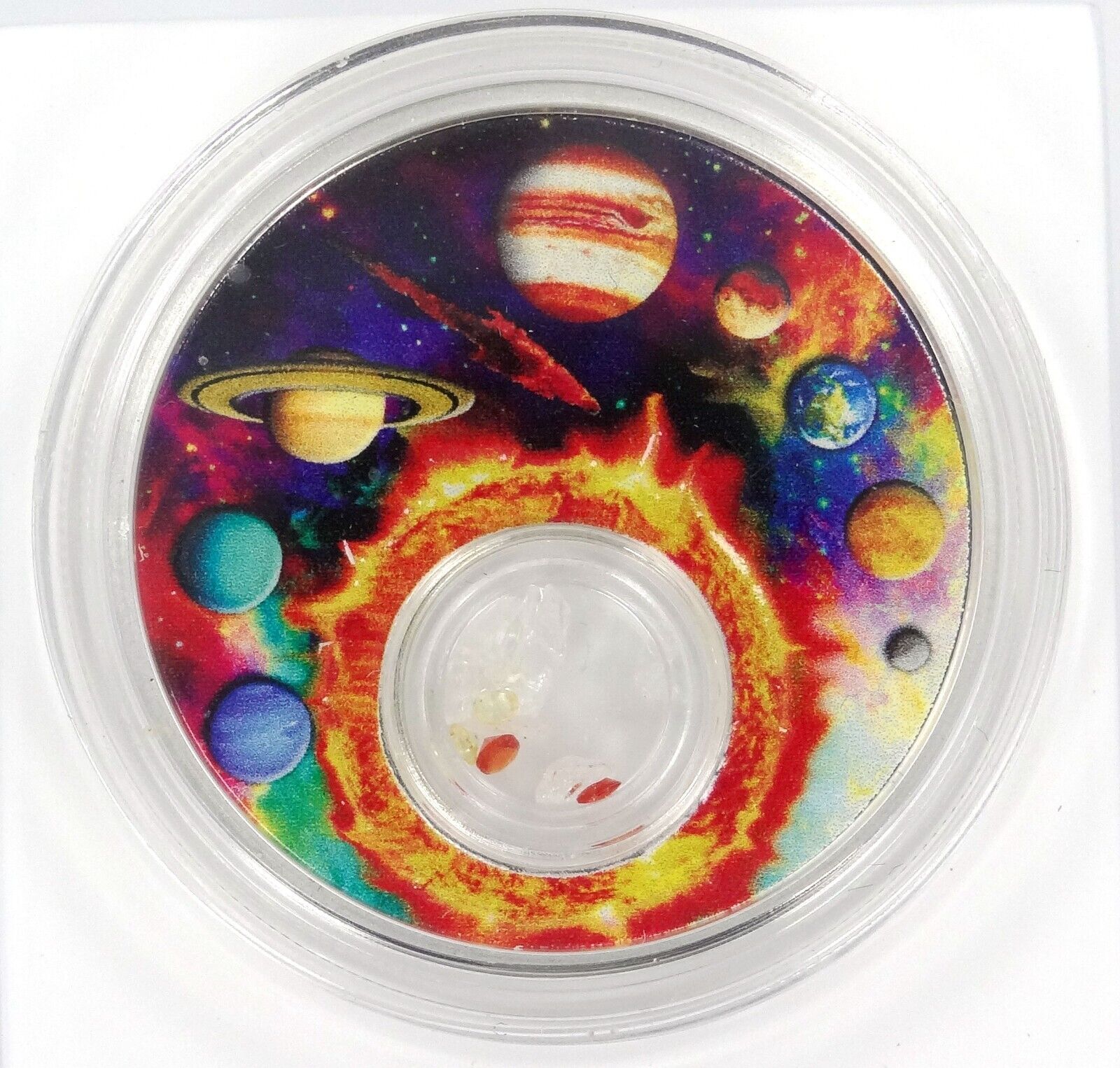 1 Oz Silver Coin 2016 Niue $5 Solar System with transparent capsule meteor glass-classypw.com-1