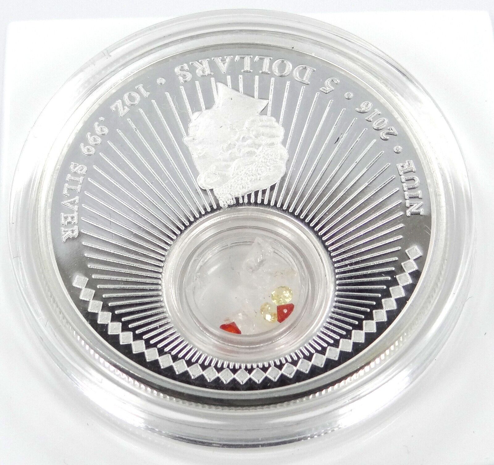 1 Oz Silver Coin 2016 Niue $5 Solar System with transparent capsule meteor glass-classypw.com-4