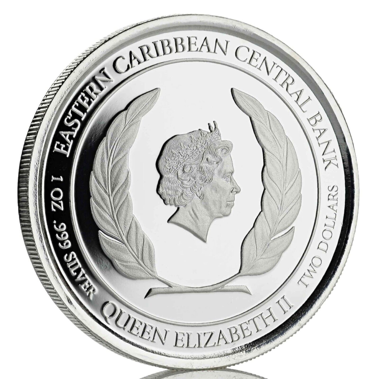1 Oz Silver Coin 2018 EC8 Grenada $2 Scottsdale Mint Color Proof Diving Paradise-classypw.com-5