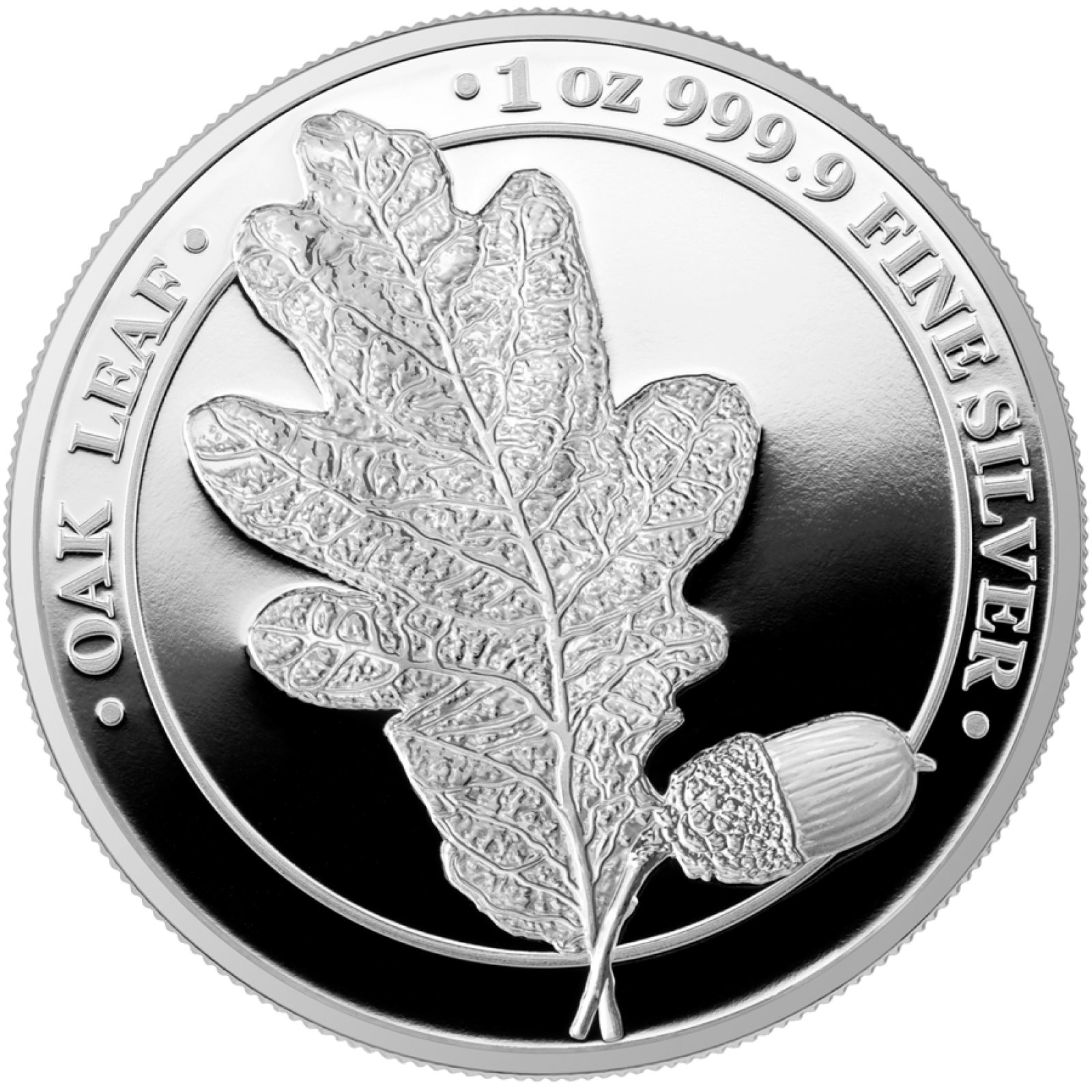 1 Oz Silver Coin 2019 5 Mark Germania Oak Leaf Proof Silver - only 1000 made-classypw.com-1