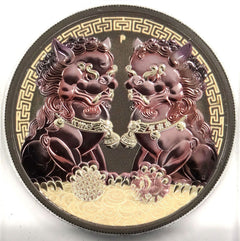 1 Oz Silver Coin 2020 $1 Australia Guardian Sky Lions Pixiu - Dark Red -  classypw.com