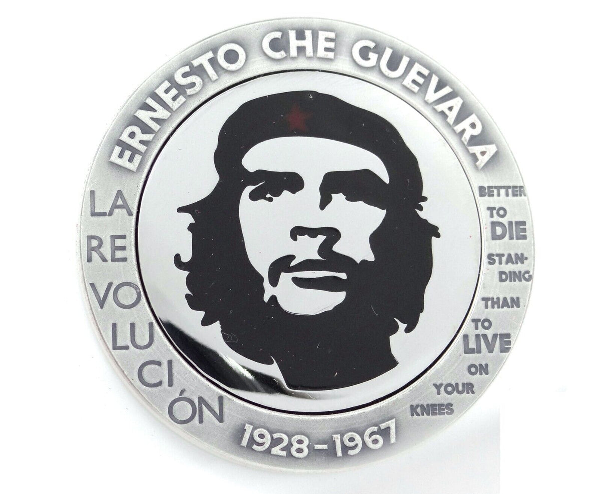 1 Oz Silver Coin 2023 Congo Ernesto Che Guevara Bernit / Steel Handmade V4-classypw.com-1