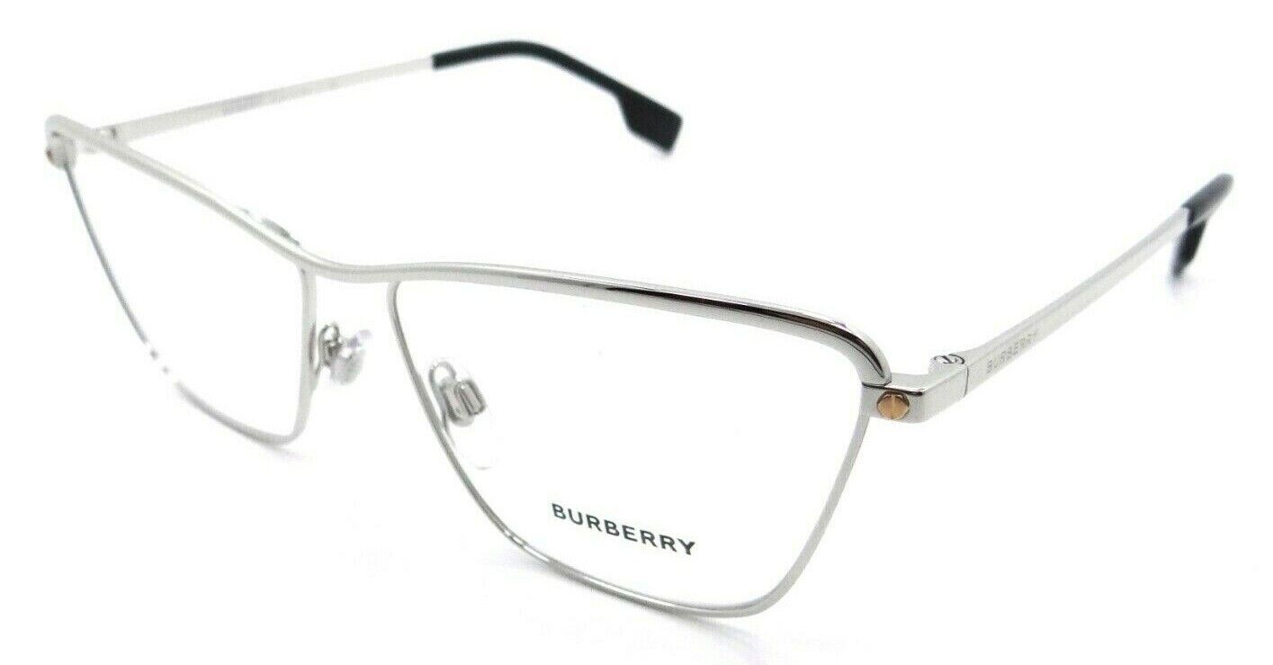 Burberry Eyeglasses Frames BE 1343 1303 57-14-140 Silver