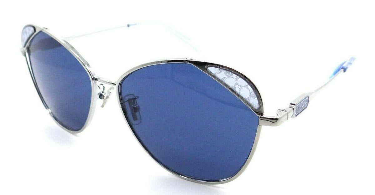 Coach Sunglasses HC 7119 935355 59-16-140 L1167 Silver / Blue-725125309882-classypw.com-1