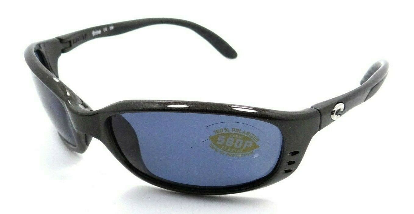 Costa Del Mar Sunglasses Brine 06S9017-0459 59-18-118 Gunmetal / Gray 580P-097963474696-classypw.com-1