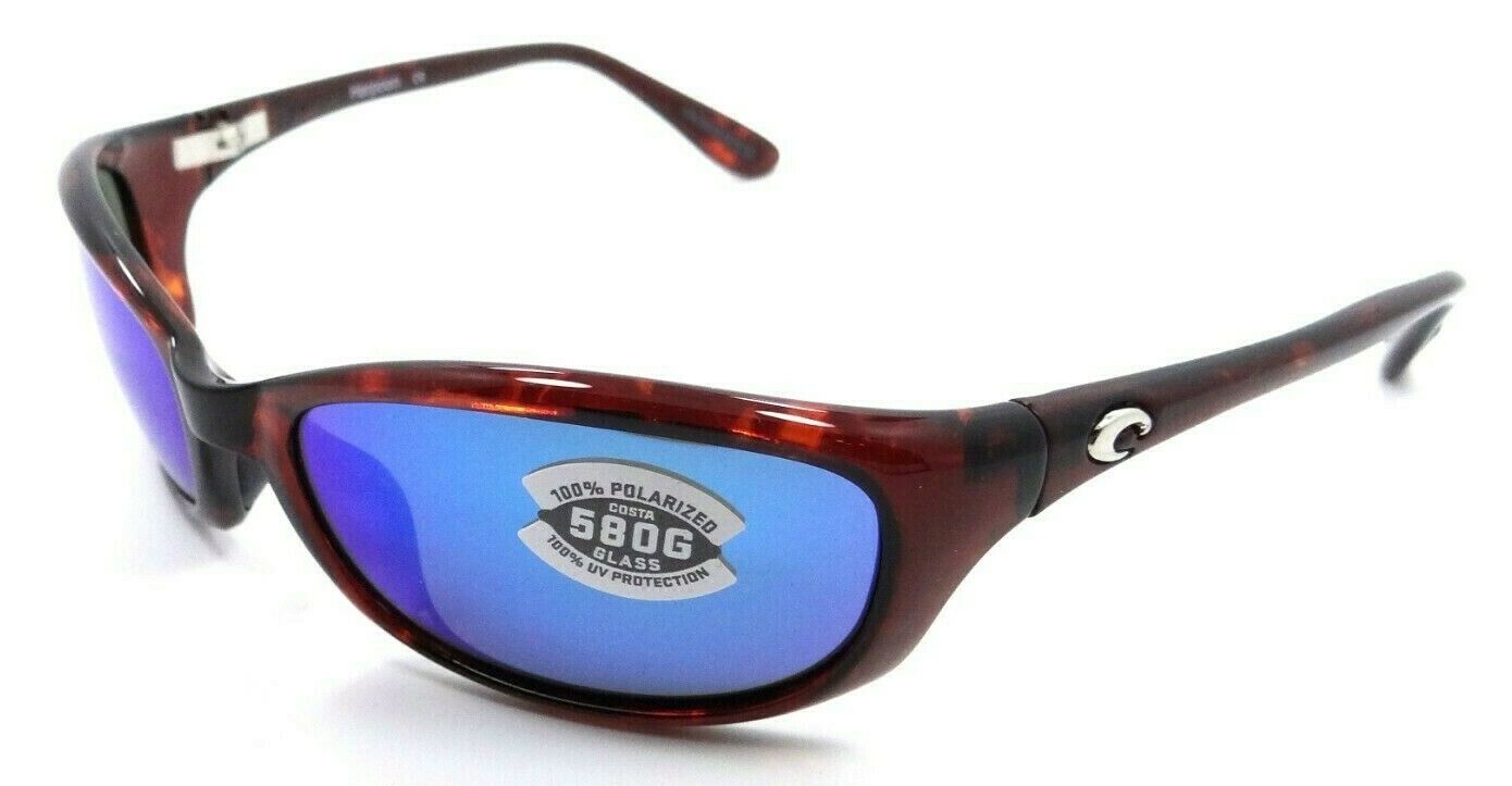 Costa Del Mar Sunglasses Harpoon 61-18-130 Tortoise / Blue Mirror 580G Glass-097963898294-classypw.com-1