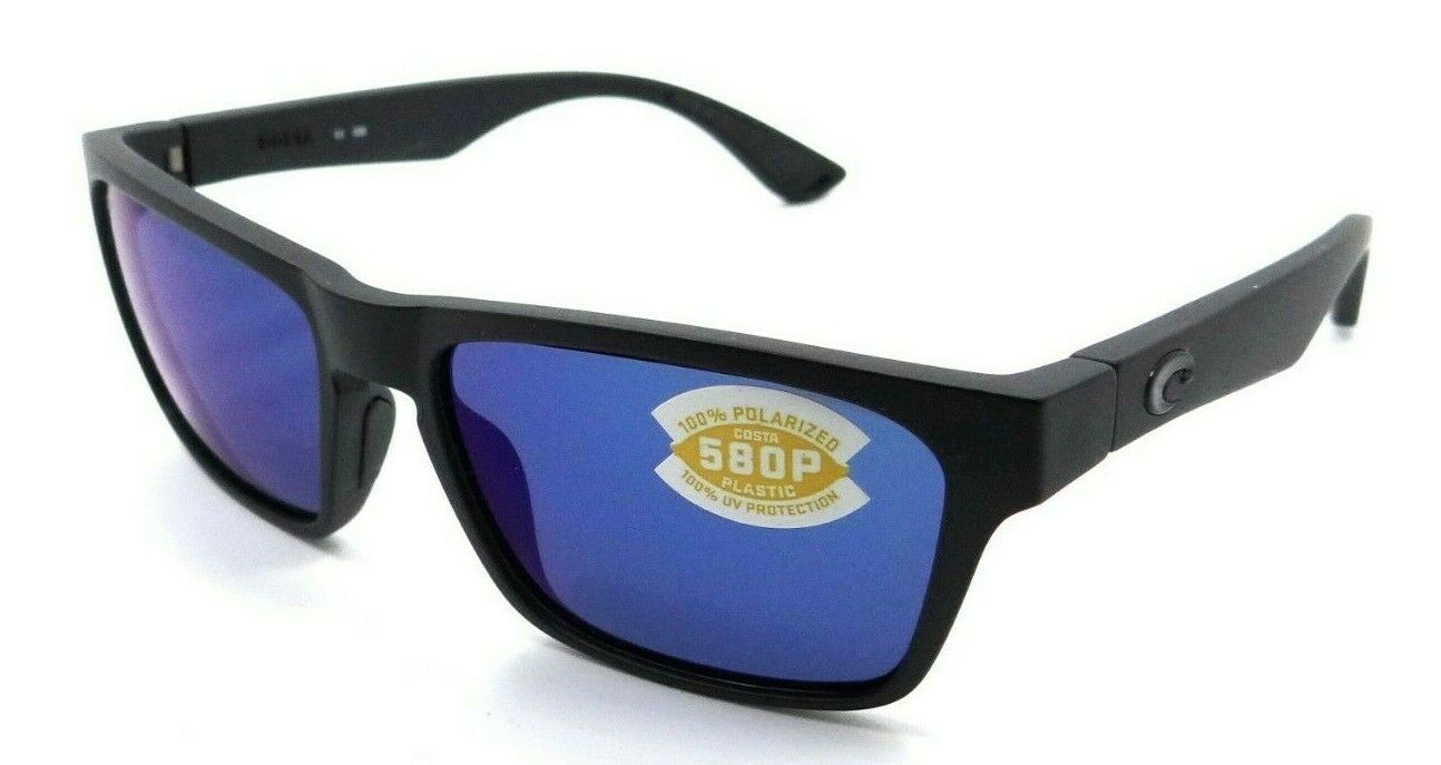 Costa Del Mar Sunglasses Hinano 06S9067-0154 54-16-133 Blackout/Blue Mirror 580P-097963548670-classypw.com-1