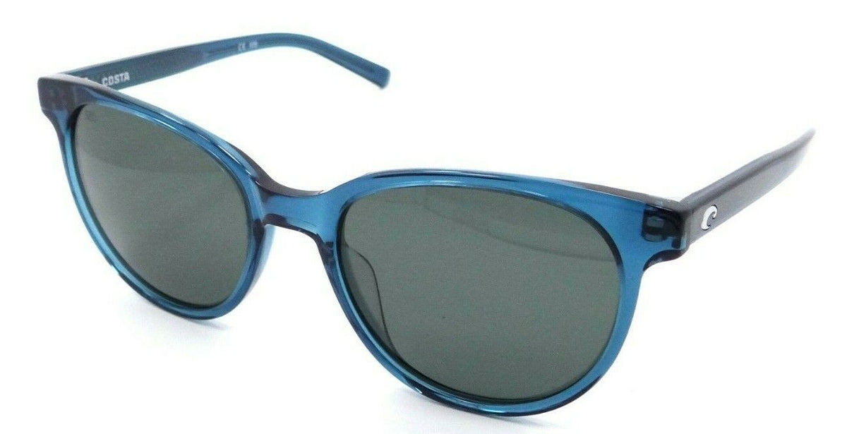 Costa Del Mar Sunglasses Isla 54-19-140 Deep Teal Crystal / Gray 580G Glass-097963820356-classypw.com-1