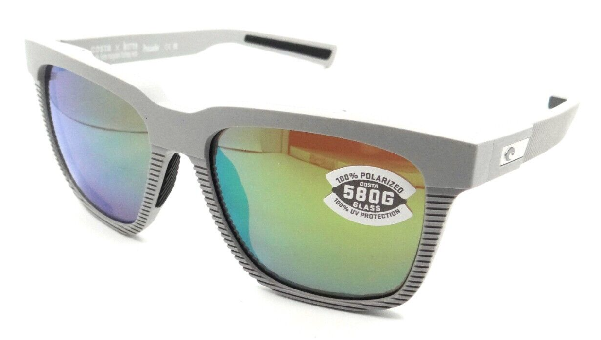 Costa Del Mar Sunglasses Pescador Net Light Gray / Copper Green Mirror 580G