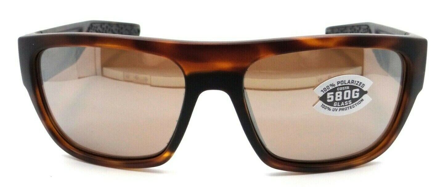 Costa Del Mar Sunglasses Sampan 60-17-136 Matte Tortoise / Silver Mirror 580G-0097963838047-classypw.com-2