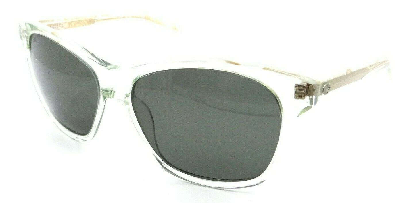 Costa Del Mar Sunglasses Sarasota 57-14-134 Seafoam Crystal / Gray 580G Glass-097963776448-classypw.com-1