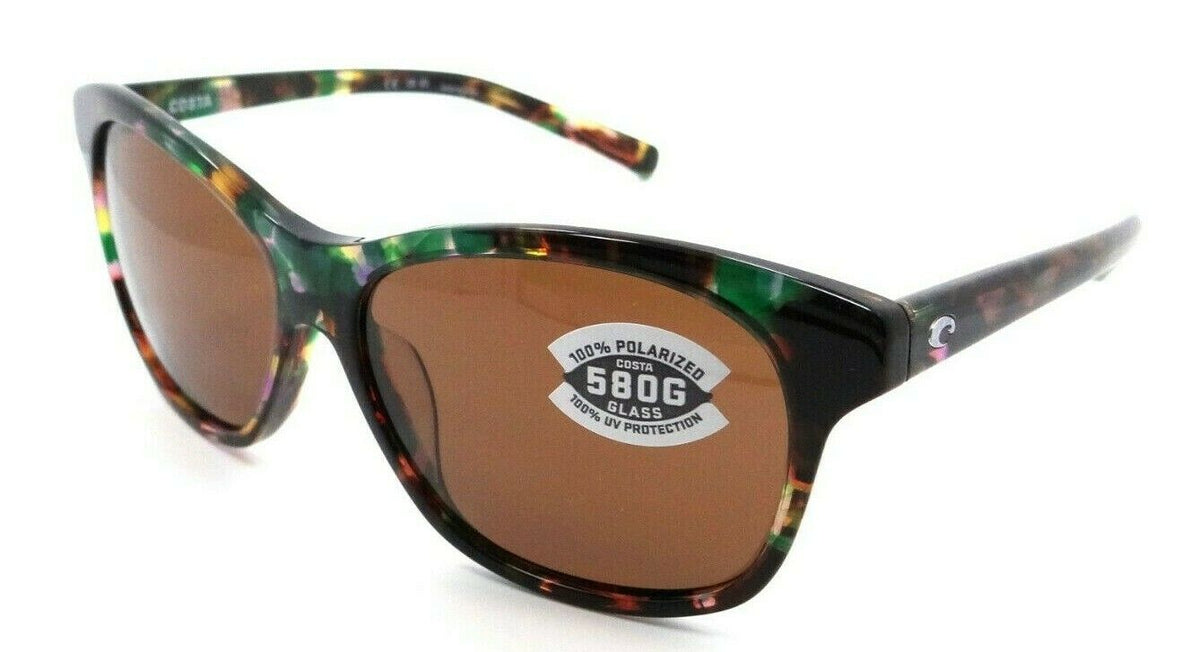 Costa Del Mar Sunglasses Sarasota SAR 208 Shiny Abalone / Copper 580G Glass-097963824125-classypw.com-1