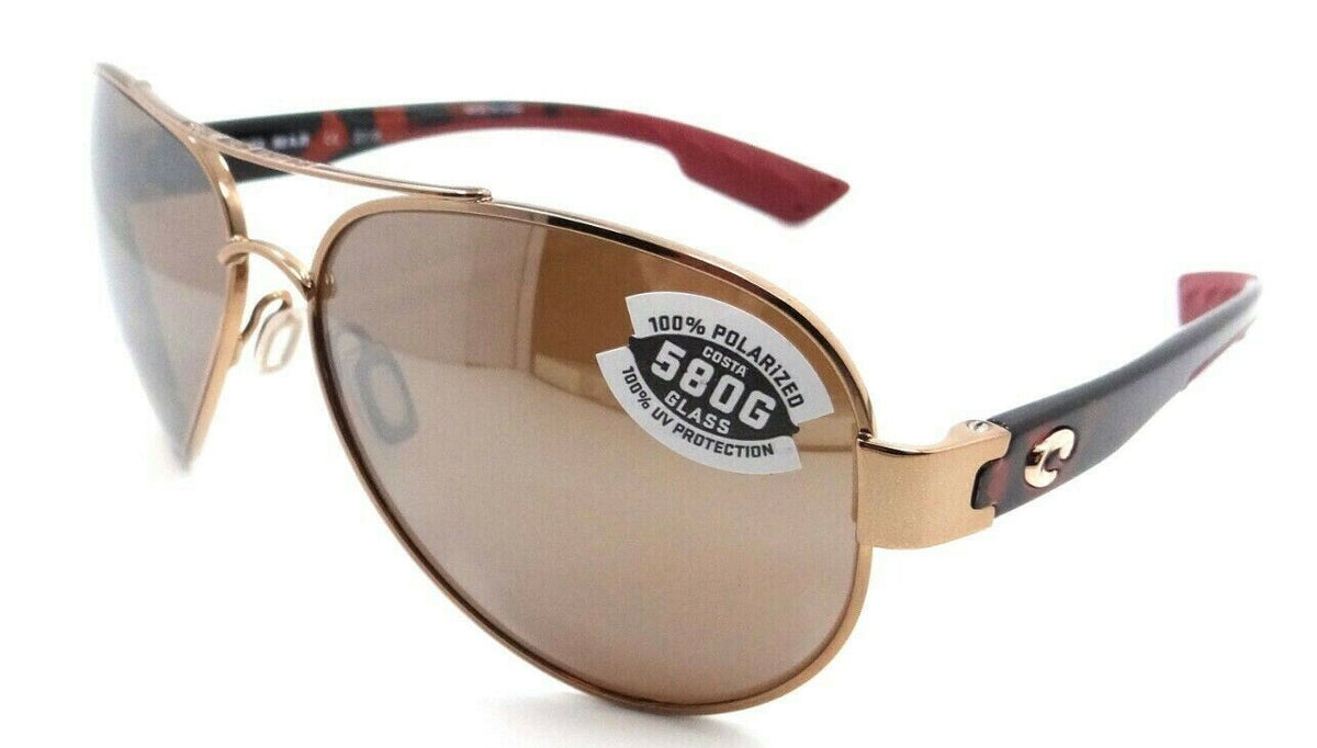 Costa Del Mar Sunglasses South Point Shiny Blush Gold /Copper Silver Mirror 580G-097963834438-classypw.com-1