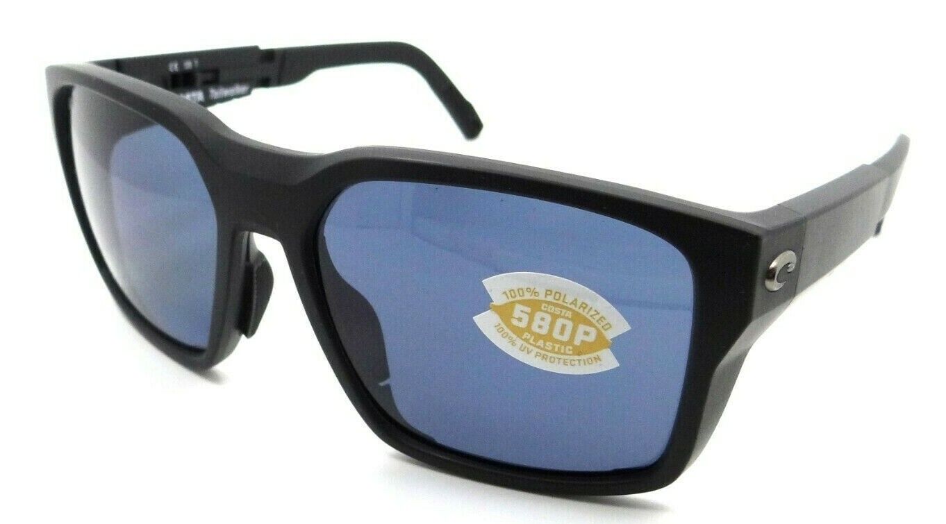 Costa Del Mar Sunglasses Tailwalker 56-17-120 Matte Black / Gray 580P-0097963844697-classypw.com-1