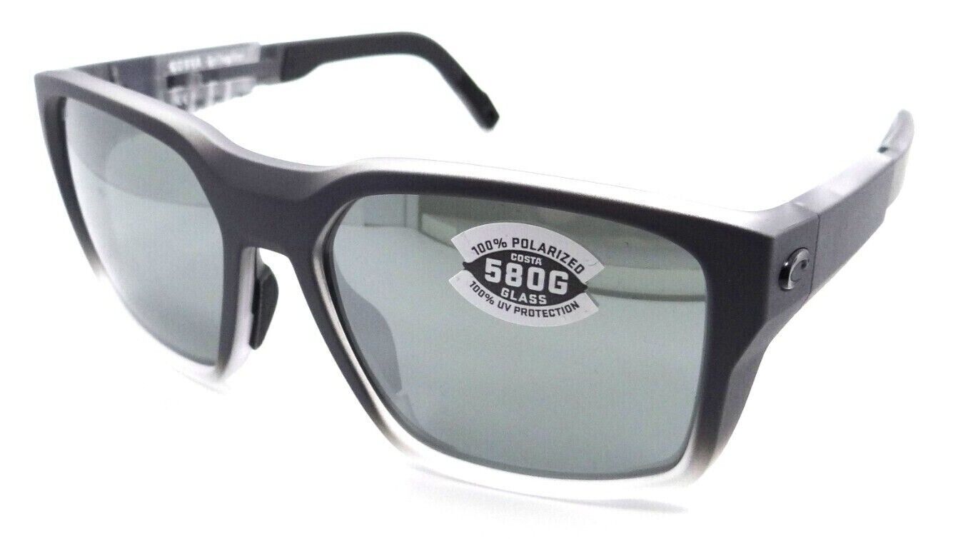 Costa Del Mar Sunglasses Tailwalker 56-17-120 Matte Fog Gray /Silver Mirror 580G-0097963844802-classypw.com-1