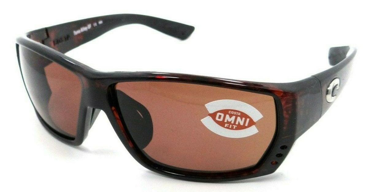 Costa Del Mar Sunglasses Tuna Alley 63-12-123 Tortoise / Copper 580P Global Fit-097963539555-classypw.com-1