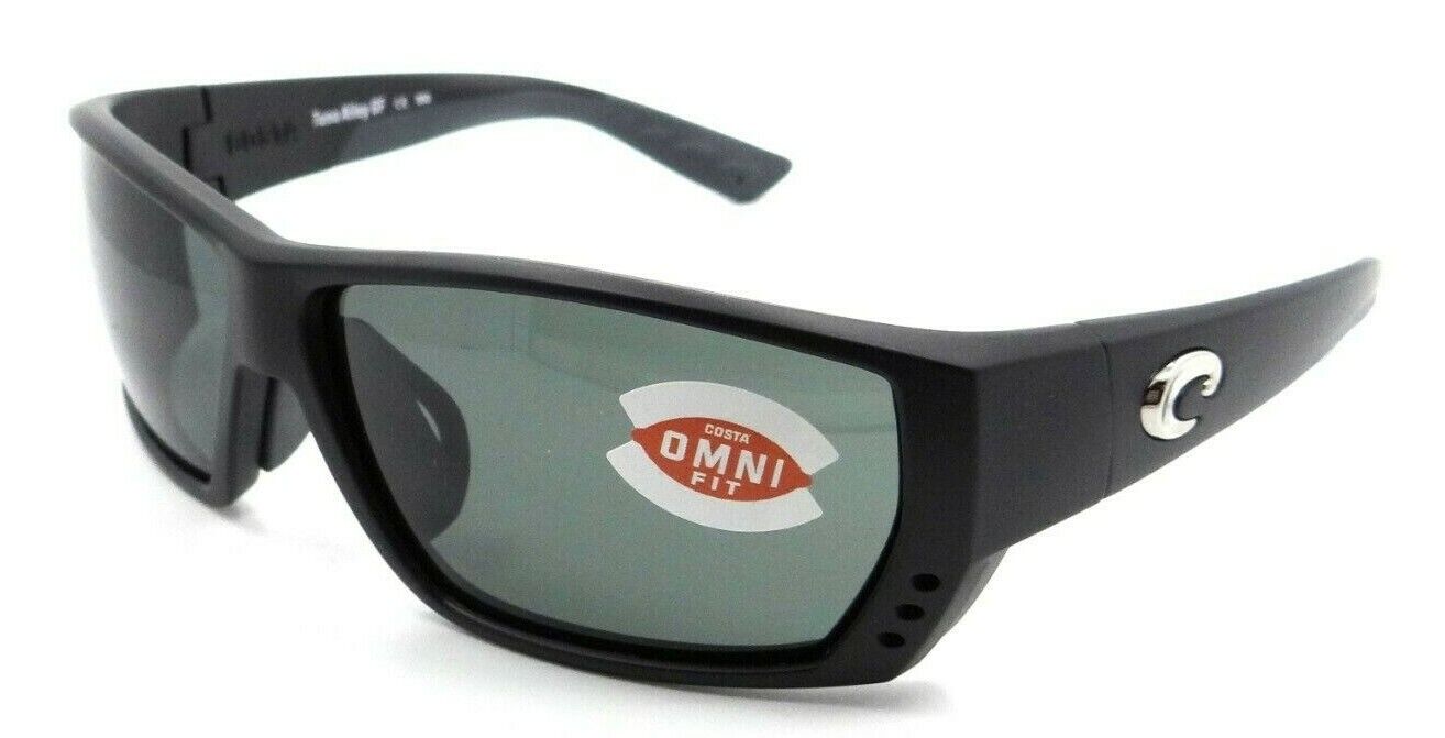 Costa Del Mar Sunglasses Tuna Alley Matte Black / Gray 580G Glass Global Fit-097963539760-classypw.com-1