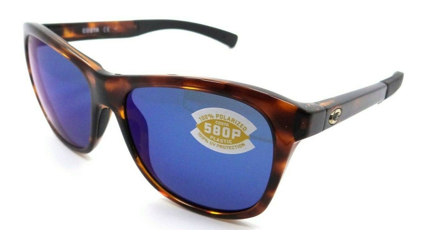 Costa Del Mar Sunglasses Vela 56-15-131 Shiny Tortoise / Blue Mirror 580P-0097963838214-classypw.com-1