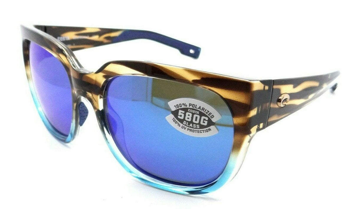 Costa Del Mar Sunglasses Waterwoman 2 II 58-18-132 Shiny Wahoo /Blue Mirror 580G-0097963846776-classypw.com-1