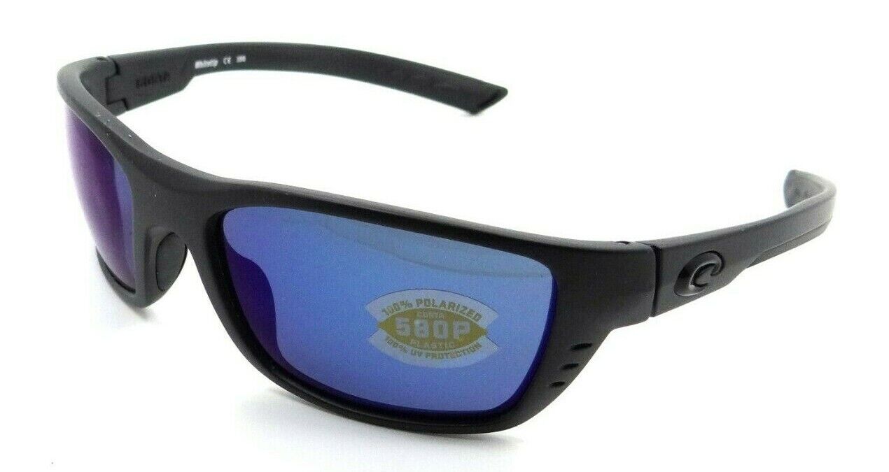 Costa Del Mar Sunglasses Whitetip 58-18-122 Blackout / Blue Mirror 580P-0097963556552-classypw.com-1