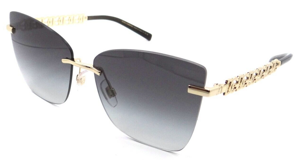 Dolce &amp; Gabbana Sunglasses DG 2289 02/8G 59-14-140 Gold - Black / Grey Gradient