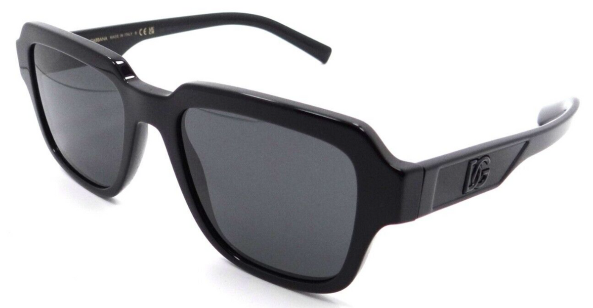 Dolce &amp; Gabbana Sunglasses DG 4402 501/87 52-19-145 Black / Dark Grey Italy