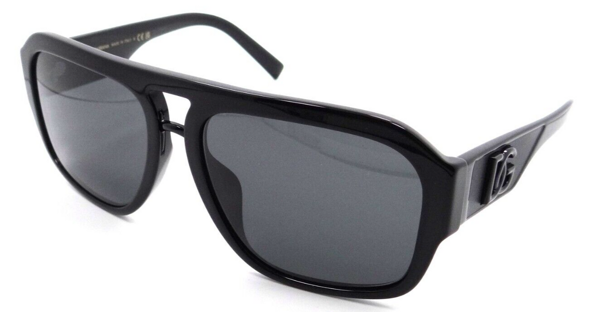 Dolce &amp; Gabbana Sunglasses DG 4403F 501/87 58-16-140 Black / Dark Grey Italy