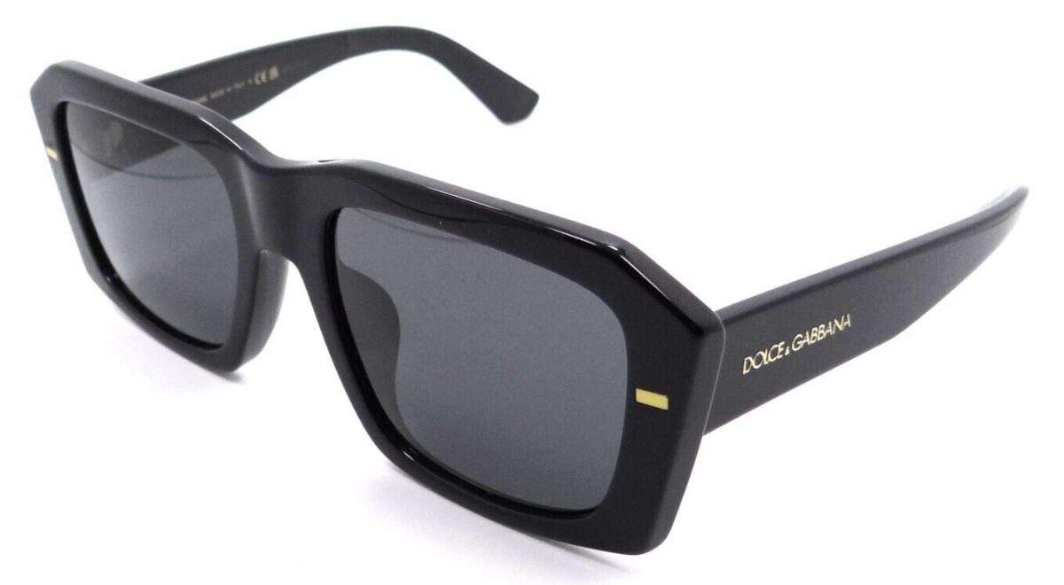 Dolce &amp; Gabbana Sunglasses DG 4430F 501/87 54-20-145 Black / Dark Grey Italy