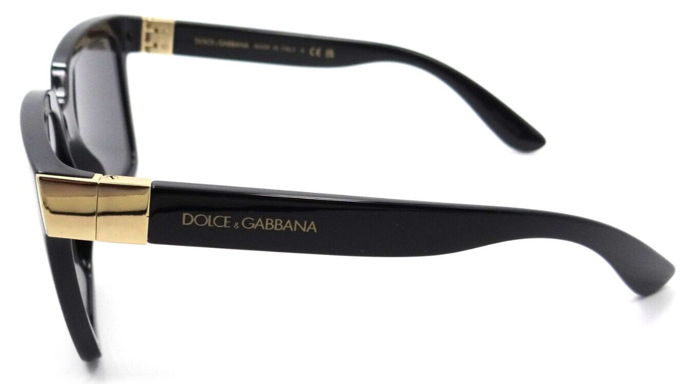 Dolce & Gabbana Sunglasses DG 6165 501/87 56-17-140 Black / Dark Grey Italy