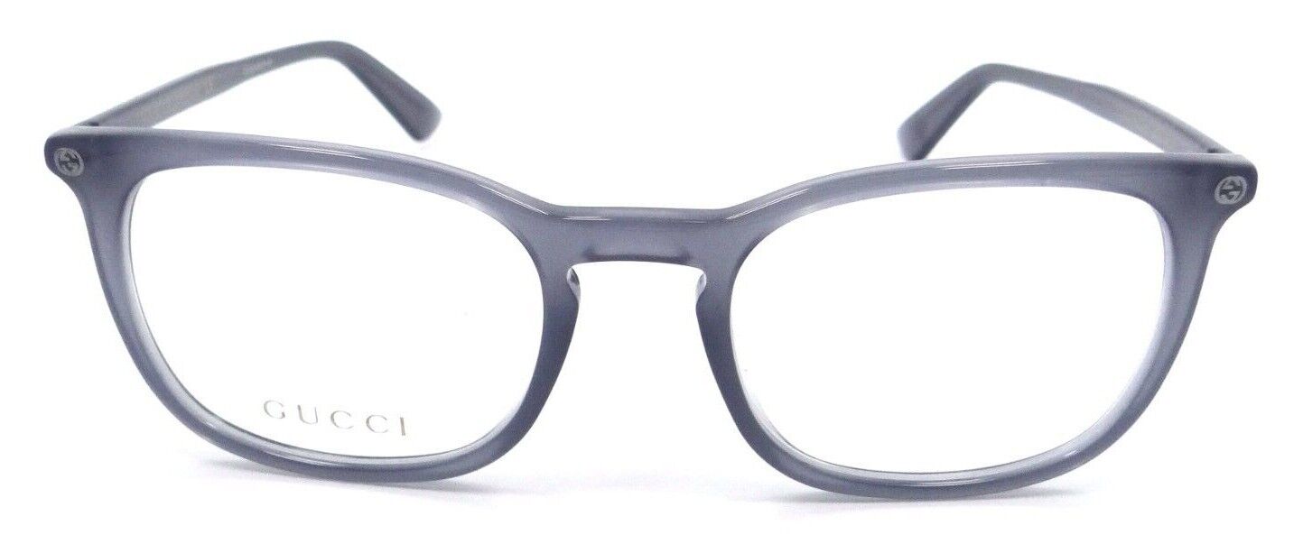 Gucci Eyeglasses Frames GG0122O 010 54-21-145 Grey Made in Italy-889652093086-classypw.com-1