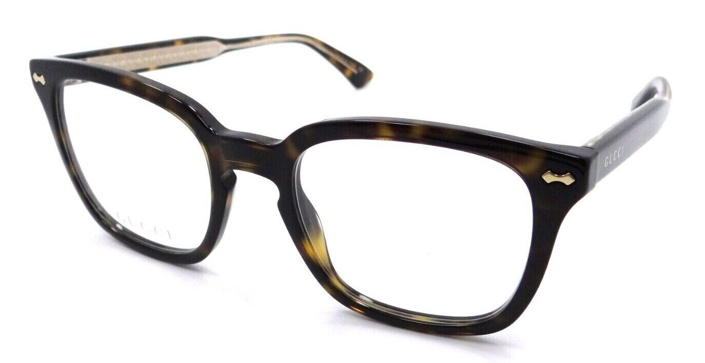 Gucci Eyeglasses Frames GG0184O 007 52-21-145 Havana Made in Italy-889652154824-classypw.com-1