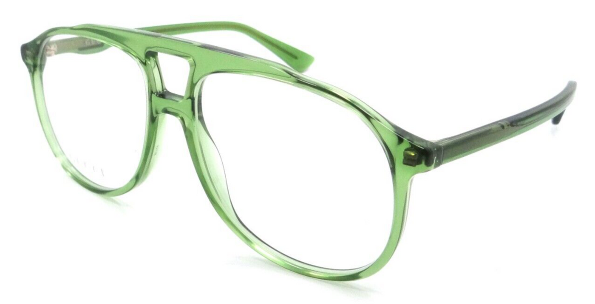 Gucci Eyeglasses Frames GG0264O 004 57-16-145 Green Made in Italy-889652125329-classypw.com-1