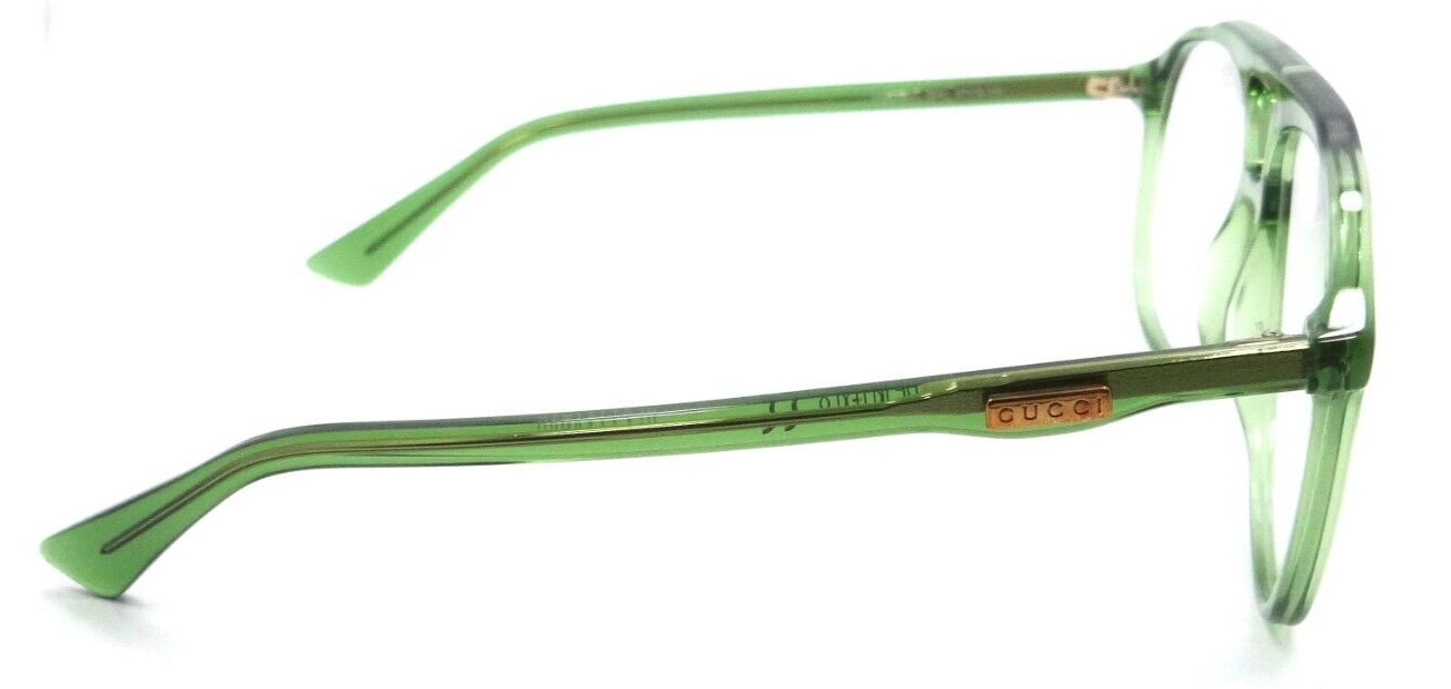 Gucci Eyeglasses Frames GG0264O 004 57-16-145 Green Made in Italy-889652125329-classypw.com-4