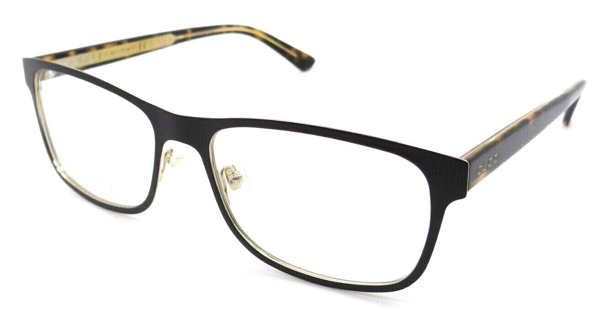 Gucci Eyeglasses Frames GG0317O 002 56-17-145 Brown / Havana Made in Japan-889652128917-classypw.com-1