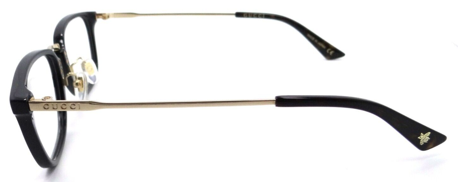 Gucci Eyeglasses Frames GG0324OJ 001 53-21-145 Black / Gold Made in Japan-889652156972-classypw.com-3