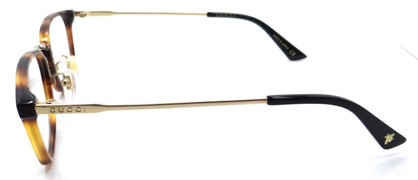 Gucci Eyeglasses Frames GG0324OJ 003 53-21-145 Havana / Gold Made in J -  classypw.com