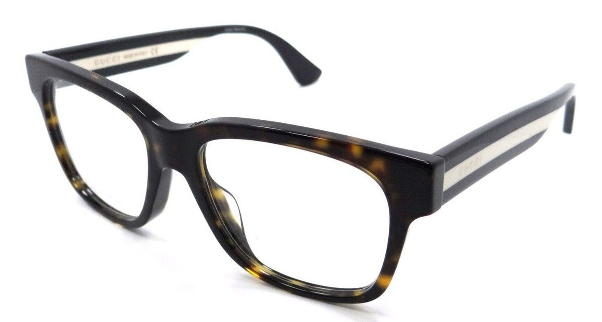 Gucci Eyeglasses Frames GG0342OA 002 53-17-155 Dark Havana Made in Italy-889652156484-classypw.com-1