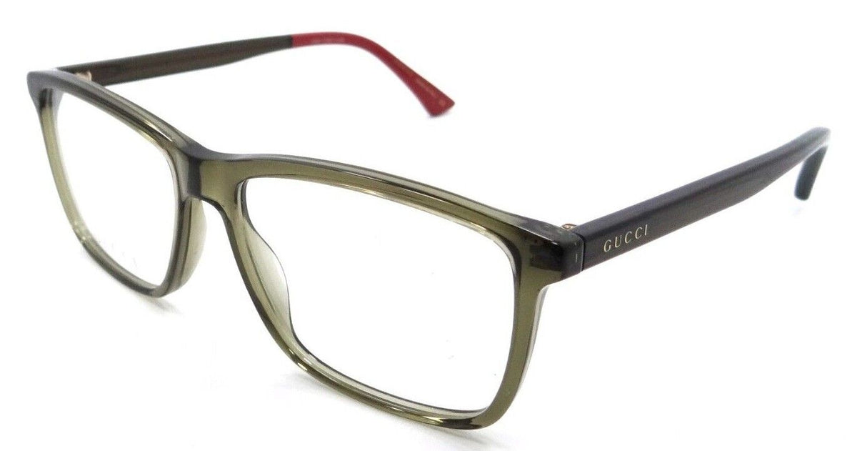 Gucci Eyeglasses Frames GG0407O 004 55-16-145 Green Made in Italy-889652177007-classypw.com-1