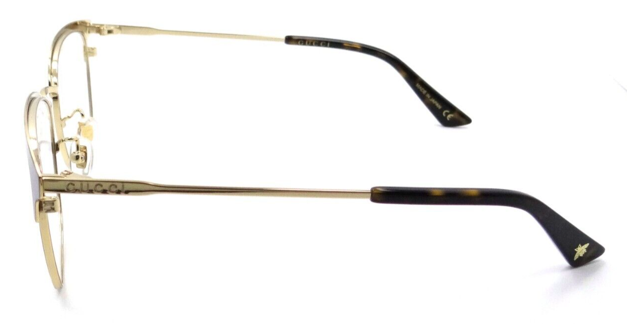 Gucci Eyeglasses Frames GG0413OK 002 53-18-145 Black / Gold Made in Japan-889652172910-classypw.com-3