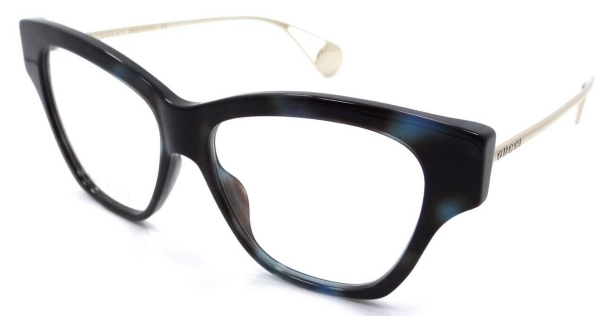 Gucci Eyeglasses Frames GG0438O 003 52-14-140 Havana / Gold Made in Italy-889652200651-classypw.com-1