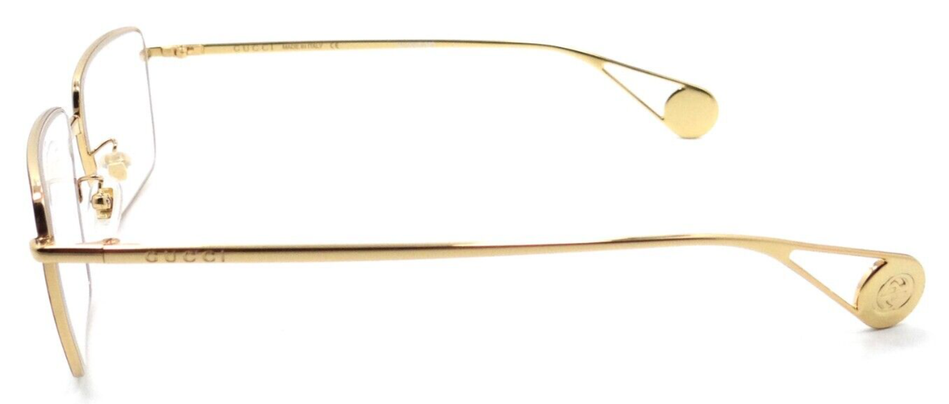 Gucci Eyeglasses Frames GG0439O 006 55-15-145 Havana / Gold Made in Italy-889652200217-classypw.com-3