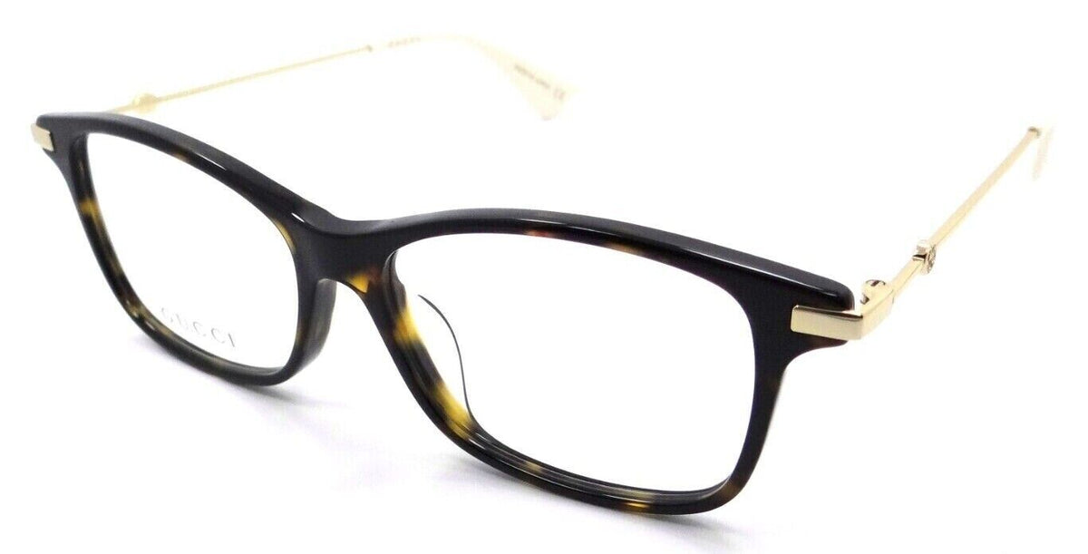 Gucci Eyeglasses Frames GG0513OA 005 53-15-145 Havana / Gold Made in Japan-889652237053-classypw.com-1