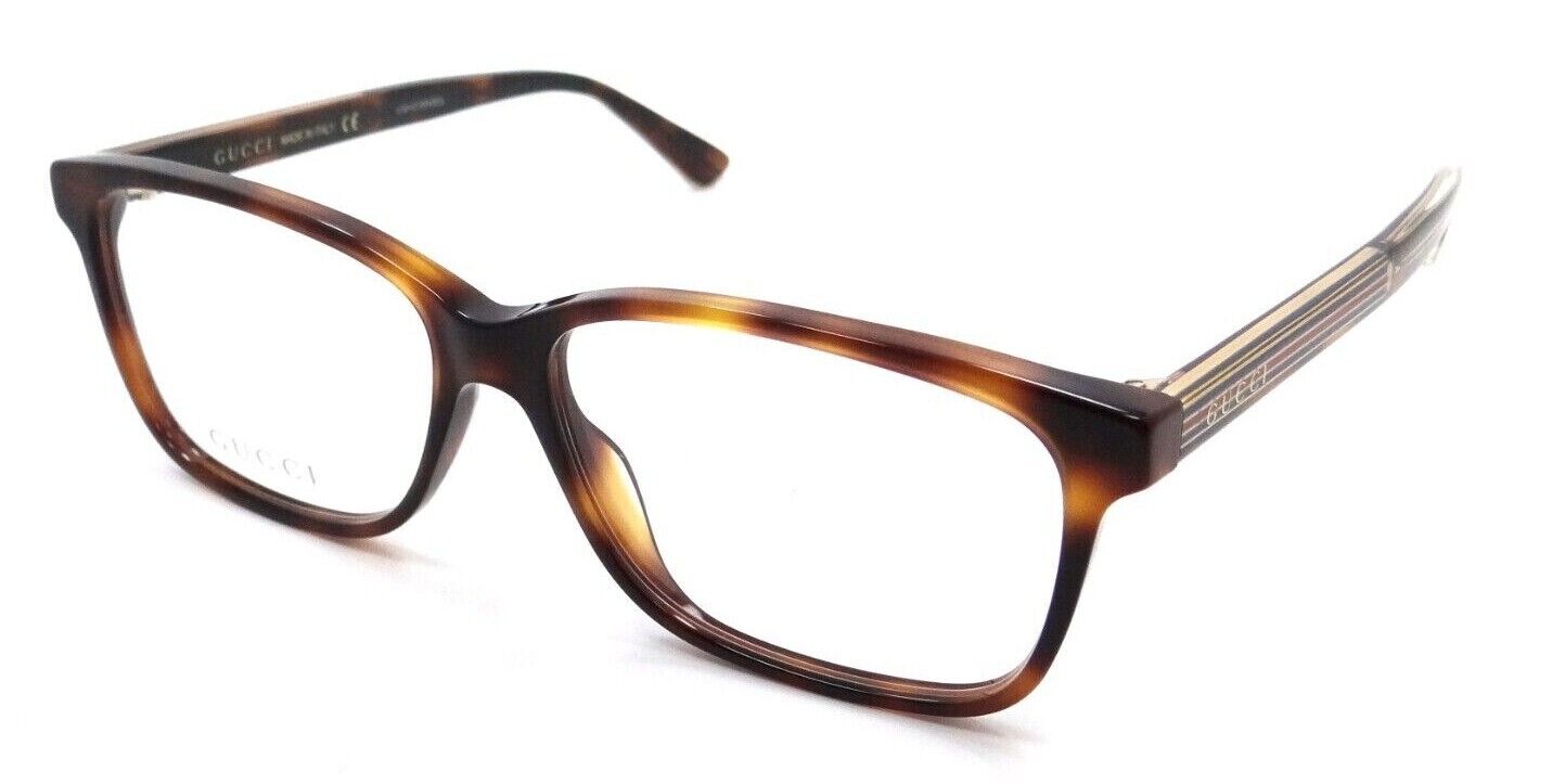 Gucci Eyeglasses Frames GG0530O 006 57-15-145 Havana Made in Italy-889652236445-classypw.com-1