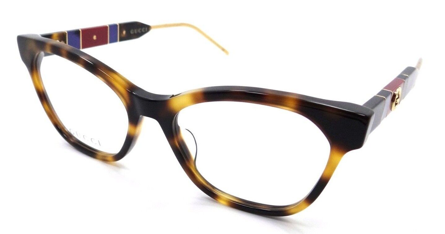 Gucci Eyeglasses Frames GG0600O 003 54-18-140 Havana Made in Japan-889652255729-classypw.com-1