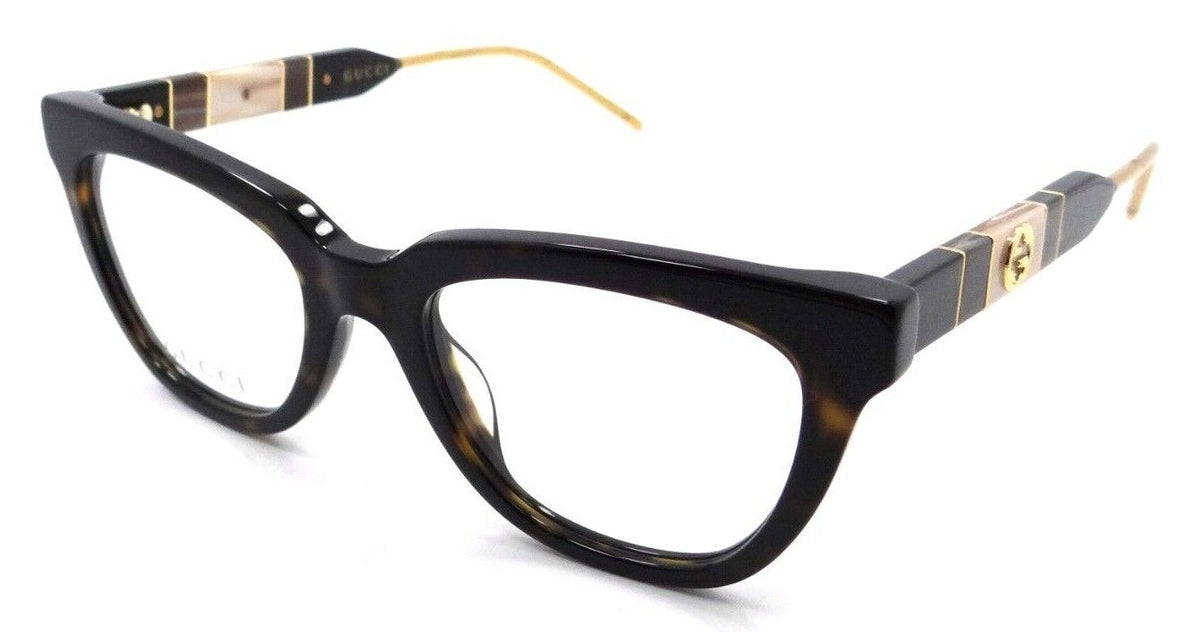 Gucci Eyeglasses Frames GG0601O 005 50-19-145 Havana Made in Japan-889652255811-classypw.com-1