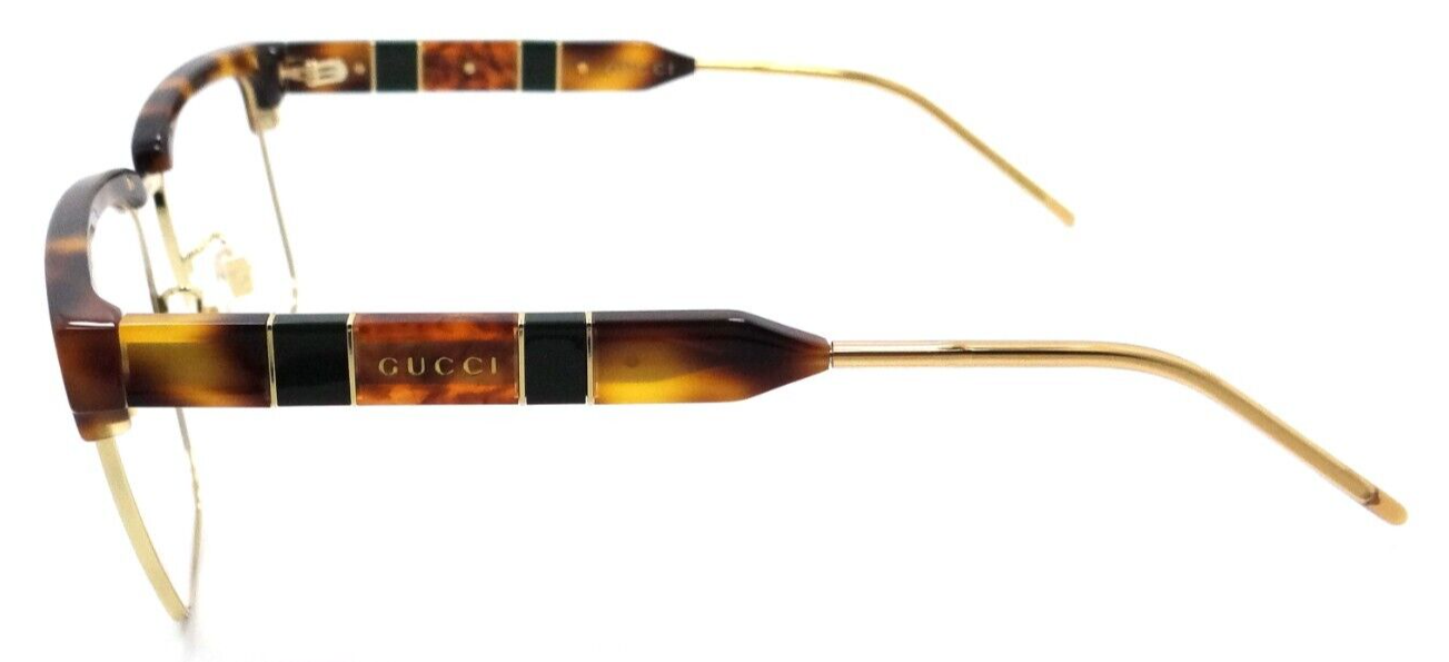 Gucci Eyeglasses Frames GG0605O 010 56-16-145 Havana / Gold Made in Japan-889652290652-classypw.com-3