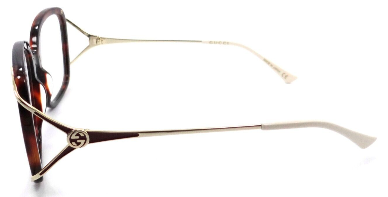 Gucci Eyeglasses Frames GG0648O 002 55-19-130 Havana / Gold Made in Japan-889652281087-classypw.com-3