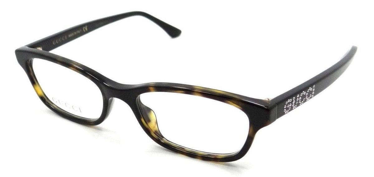 Gucci Eyeglasses Frames GG0730O 002 47-16-140 Havana Made in Italy-889652295350-classypw.com-1